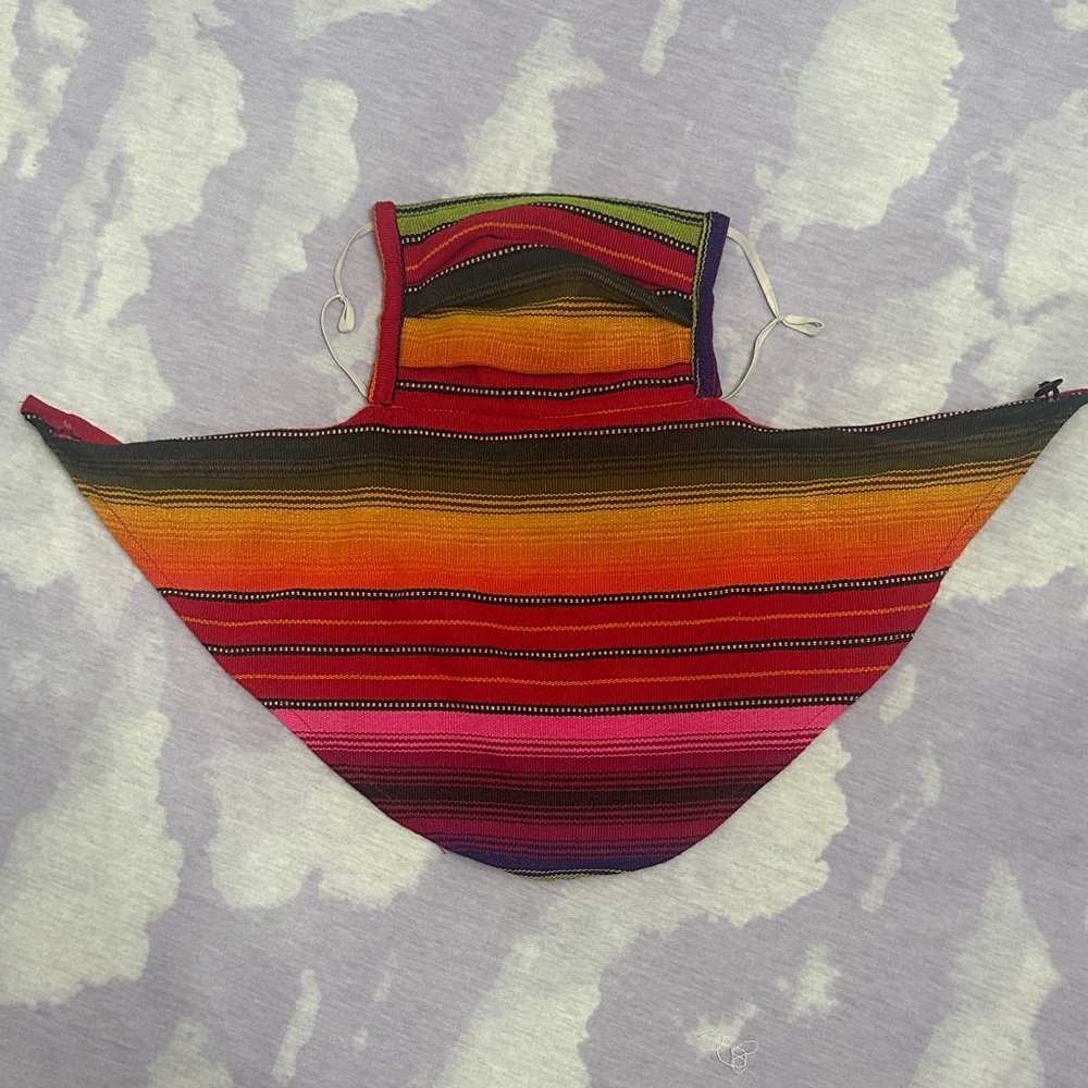 Colorful Striped Face Mask
